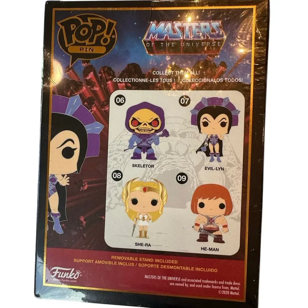 funko pop pin from he-man collection evil-Lyn BN!